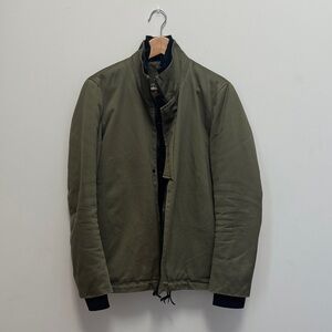 The Arrivals Olive Bomber Jacket Men's Medium Premium Outerwear Brooklyn NYC
